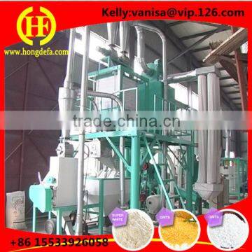 15 Ton Per Day Hot Selling High Quality Small Capacity Maize Mill