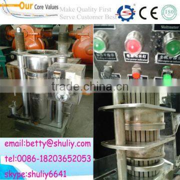 High efficiency automatic peanut/soybean/rapeseeds oil press/screw oil press machine