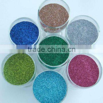 colorful PET glitter powders for plastic