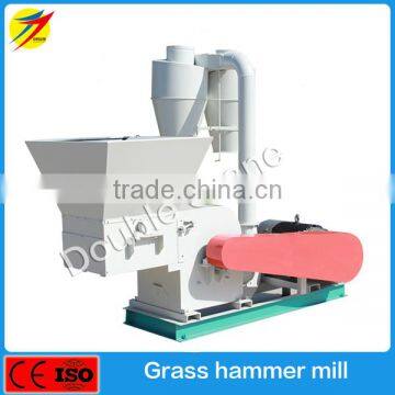 Farm using alfalfa hay straw grinding hammer mill machine for animal fodder