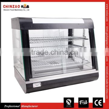 CHINZAO Commercial Bread Showcase Snack Food Warmer Display