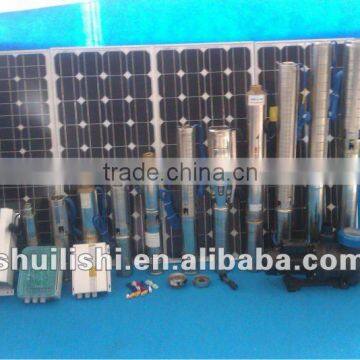 solar panel irrigation water pump system with BLDC motor