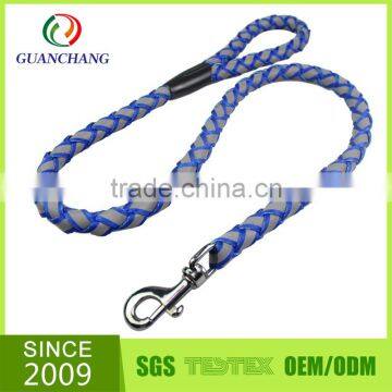 China Factory Custom Print Logo Nylon Dog Collar and Leash photo-6
