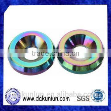 CNC Machining Aluminum Anodized Colorful Washer