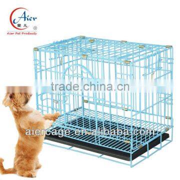 large metal collapsible dog cage
