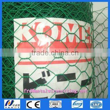 Anping galvanized hexagonal wire mesh/ chicken wire / PVC coated chicken fence