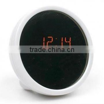 led mirror clock Beauty Mirror Alarm Clock Electronic clock the Mini clock