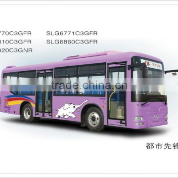 Low price coaster city bus for sale 27seats 8.6m