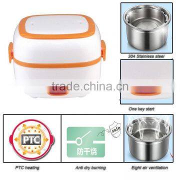 Factory Supply Electric Stainless Steel Lunch Box Heater That Keeps Food Hot photo-3