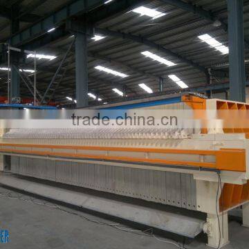 High Efficiency Unattended Membrane Type Filter Press in the Water Treatment Plant photo-2