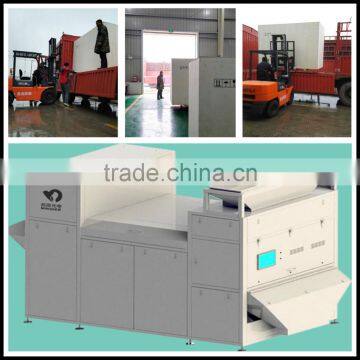 colored plastic flakes color sorter machine, plastic separator machine