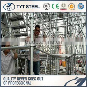 HDG and Painted Construction Steel Pole Ringlock Scaffold System photo-3