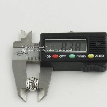 DIY Jewelry Micro Paved Sterling Silver Round Beads photo-3