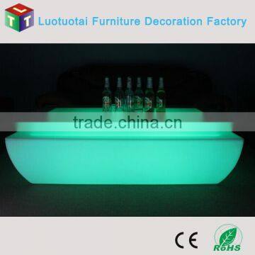 Commercial Living Room 16 Color Change Led Sofa Set With Tea Table photo-6