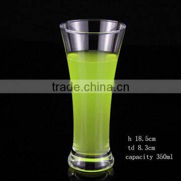 Haonai wholesale promotional stemless soda glass cup