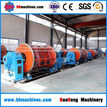 High Speed Good Quality Rigid Frame Copper Conductor Wire Stranding Machine photo-3