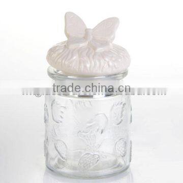 Glass Storage Jar With Ceramic Clip Lid photo-2