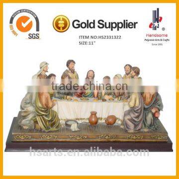 12.5" Hot Sale Last Supper Sculpture Arts and Crafts photo-3