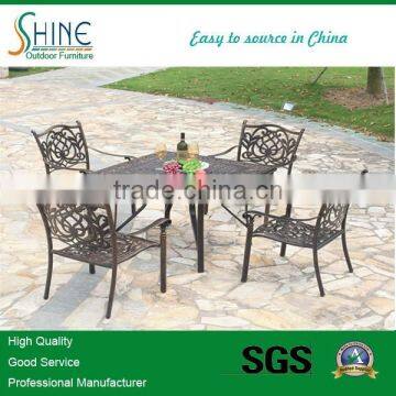 high quanlity Cast aluminum patio furniture SCAF013