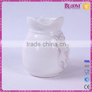 High Quality Custom White Glaze Ceramic Water Jug photo-4