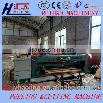 8ft Spindleless Wood Face Veneer Peeling Machine Rotary Wood Veneer Peeling Machine