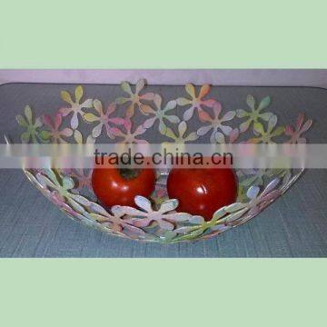 Metal Fruit Holder for Home Decoration