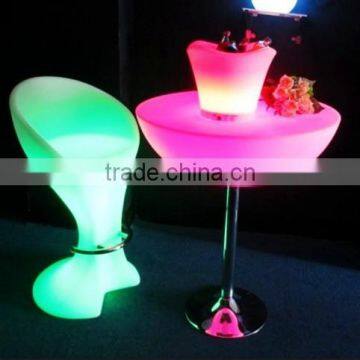 L Shaped LED Table, Illuminated Led Table With Color Changing photo-6