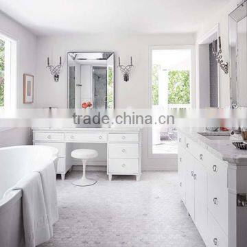 MM-CV244 Discount Interior Wall Designs Natural Stone Marble Hexagon Mosaice Tiles photo-3