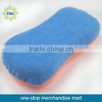 Microfiber cleaning sponge