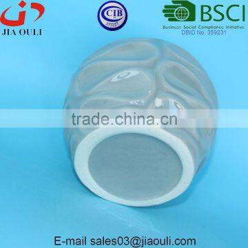 Wave Patterned Glazed Grey Table Ceramic Succulent Pots photo-2