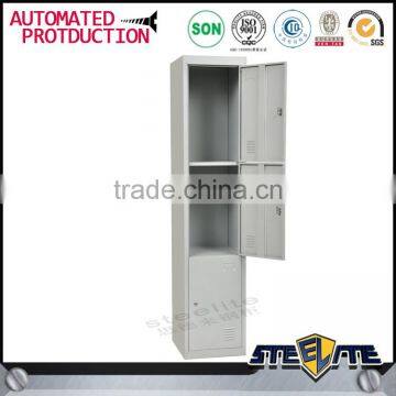 Decorative Design 3 Door Metal Locker Steel Bathroom Shoe Locker photo-2