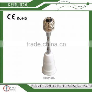 E27-E40 plastic screw shell mogul lamp light bulb holder base socket adapter