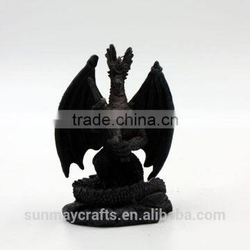 Wholesale Custom High Quality Polyresin Dragon Statue With Sword photo-2