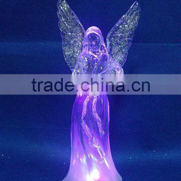 Led Plastic Acrylic New Christmas Angel Figurines Statue for Sale photo-2