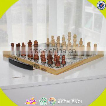2017 Wholesale Portable Kids Wooden Chess Pieces Best Wooden Chess Pieces W11A056 photo-5