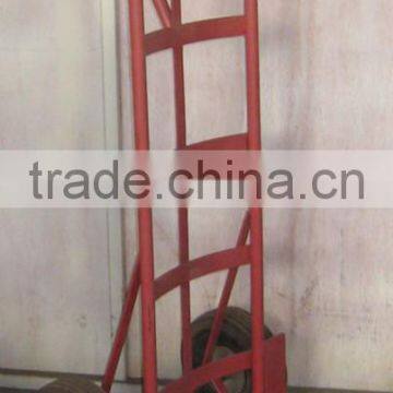 P handle steel hand truck trolley cart for sale