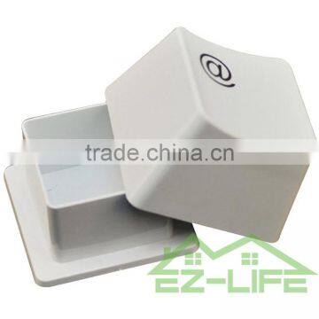 2016 New Ariival Daily Use Key Mini Size Plastic Clear Keyboard Storage Box With Lid for Small Part