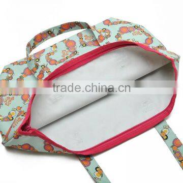 Wholesale Nylon Full Printing Customized Logo Eroupe Style Tote Bag photo-6