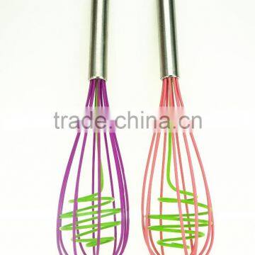 13017 Silicone Double Helix Rapid Blender With Stainless Steel Handle photo-6