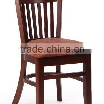 Wholesale Restaurant Living Room Low Price Dining Chair Wooden Furniture Solid photo-3
