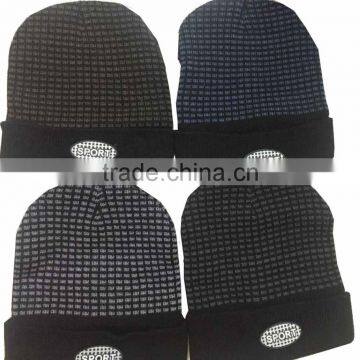 Hot Selling High Quality Fleece Knitting Beanie Hat photo-5