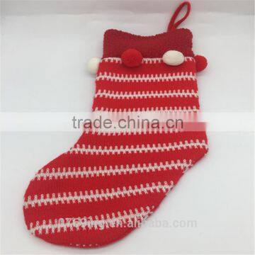 Knitting Christmas Sock For Festival Biger Christmas Knitting Sock photo-6