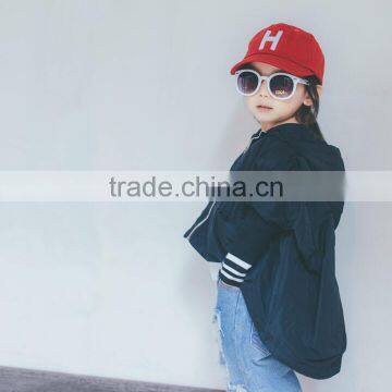 Children Clothes New 2017 Wholesale Autumn Full Sleeves Black Dovetail Kids Boys Girls Jackets (pick Size ) photo-2