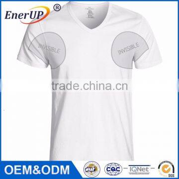 Mens Undershirts With Underarm Sweatproof Protection photo-6