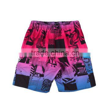 OEM Kids Board Shorts Swimwear&Beachwear Cheap 100% Polyester Boxer Swimming Shorts photo-2