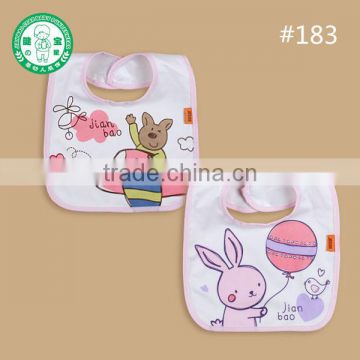 Baby Bibs Cute Cartoon Pattern Toddler Baby Waterproof Bib