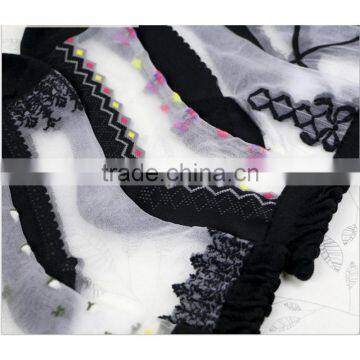 Hot Sales Colorful Ultrathin Transparent Beautiful Crystal Elastic Calcetines Short Women Socks Summer Sock Womens photo-6