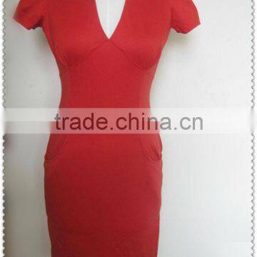 2013 Hot Sale Ladies Formal Bodycon Pencil Dress F110 photo-2