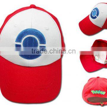 Anime Cosplay Pokemon Pocket Monster Baseball Trainer Cap Hat Gift