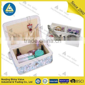 Latest Design Gorgeous Low-key Vintage Sewing Basket Storage Basket for Home Decoration/sewing Work photo-4